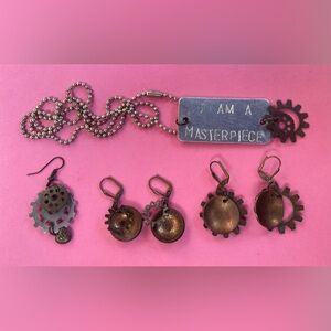Steampunk Jewelry Lot #6937